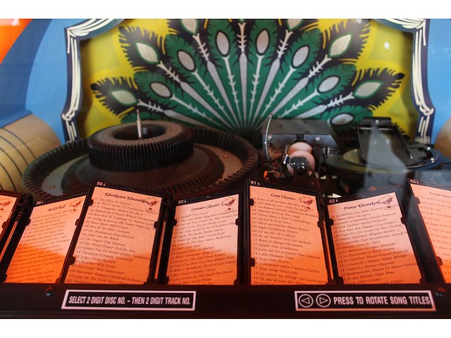 Wurlitzer - 850 peacock - jukebox - afbeelding 8 van  10