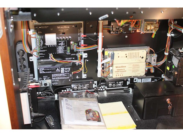 Wurlitzer - 850 peacock - jukebox - afbeelding 4 van  5