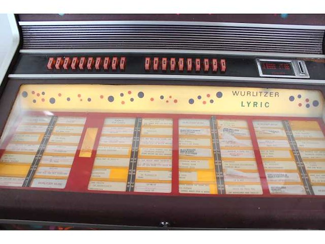 Wurlitzer - lyric - jukebox - afbeelding 5 van  6