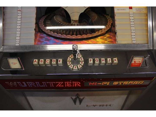 Wurlitzer - lyric e - jukebox - afbeelding 6 van  7