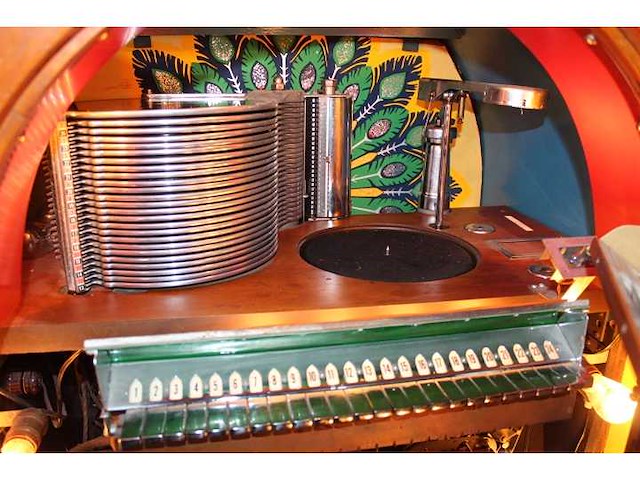Wurlitzer - vinyl - 750 - jukebox - afbeelding 5 van  8