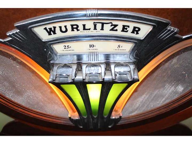 Wurlitzer - vinyl - 750 - jukebox - afbeelding 7 van  8