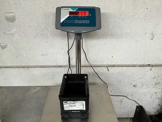 Würth 0.59 kg zeskantmoer m3 in stapelbare bak - afbeelding 3 van  5