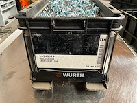 Würth 10.00kg inslagmoer h8x15 m4 in stapelbare bak - afbeelding 2 van  5
