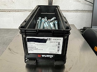 Würth 10.07 kg cilinderschroef m14x140 in stapelbare bak