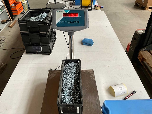 Würth 10.08kg assorti schroeven in stapelbare bak - afbeelding 5 van  7
