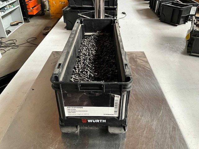 Würth 10.29kg lbk schroef m4 x 20 in stapelbare bak - afbeelding 2 van  6
