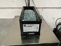 Würth 10.56 kg boorschroef verzonken kop 3,9 x 19 in stapelbare bak - afbeelding 1 van  5