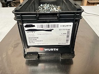 Würth 10.63kg zeskantmoer m10 in stapelbare bak - afbeelding 2 van  6