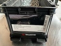 Würth 10.69kg zelfborgende zeskantmoer m6 in stapelbare bak - afbeelding 2 van  6