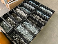 Würth 110.5 kg assorti diverse bevestigingsmaterialen in stapelbare bak - afbeelding 5 van  15