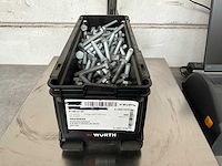 Würth 11.06 kg zeskant tapbout m10x70 in stapelbare bak - afbeelding 1 van  5