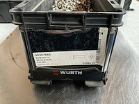 Würth 11.38kg schroef verzonken kop m6x20 in stapelbare bak - afbeelding 2 van  6