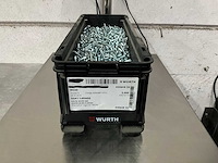 Würth 11.41 kg zelfborende schroef lbk 4,8 x 25 in stapelbare bak - afbeelding 1 van  5