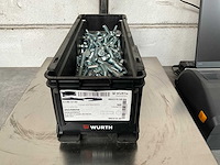 Würth 12.28 kg zeskant tapbout m10x50 in stapelbare bak - afbeelding 1 van  5