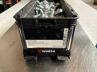 Würth 12.49kg zeskantbout met flens m12x70 in stapelbare bak - afbeelding 2 van  6