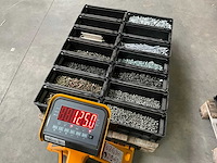 Würth 125 kg assorti schroeven & draadeinde in stapelbare bak - afbeelding 6 van  13