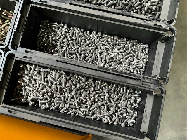 Würth 125 kg assorti schroeven & draadeinde in stapelbare bak - afbeelding 7 van  13