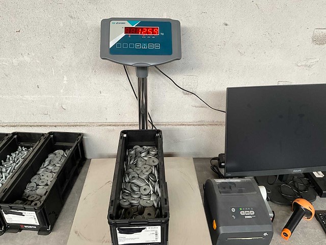 Würth 12.59 kg ring grote buitendiameter d10,5 in stapelbare bak - afbeelding 2 van  3