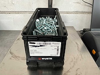 Würth 12.67 kg zeskant tapbout m10x35 in stapelbare bak - afbeelding 1 van  4