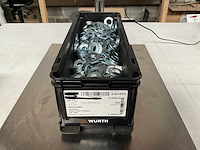 Würth 12.85kg sluitring 19x34x3 in stapelbare bak - afbeelding 1 van  6