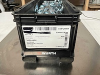 Würth 12.85kg sluitring 19x34x3 in stapelbare bak - afbeelding 2 van  6
