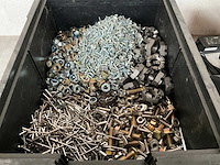 Würth 12.93 kg assorti diverse bevestigingsmaterialen in stapelbare bak - afbeelding 4 van  9