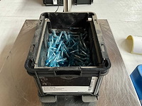 Würth 1.37kg doorverbinding waterdicht blauw 1,5x2,5qmm in stapelbare bak - afbeelding 1 van  6