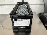 Würth 13.83 kg flensbout met vertanding ripp m10x35 in stapelbare bak - afbeelding 1 van  4