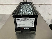 Würth 14.01 kg verzonken plaatschroef 4,8 x 19 in stapelbare bak - afbeelding 1 van  5