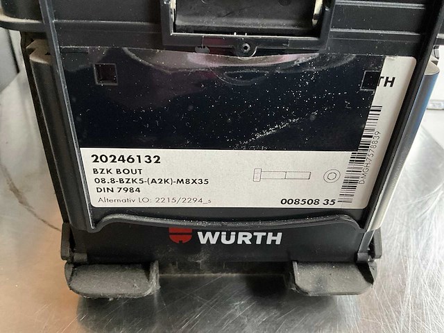 Würth 14.80kg bzk bout m8x35 in stapelbare bak - afbeelding 2 van  6
