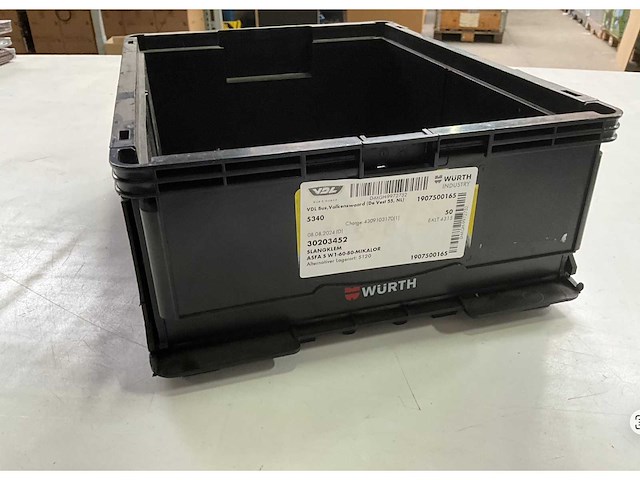 Würth 15.23kg assorti bevestigingsmaterialen in stapelbare bak - afbeelding 7 van  8