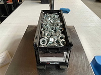Würth 16.39kg zeskantmoer laag m20x1,5 in stapelbare bak - afbeelding 5 van  6