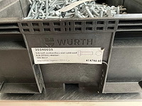 Würth 16.44 kg zeskanttapbout m6x60 in stapelbare bak - afbeelding 1 van  5