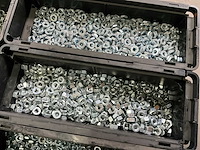 Würth 172.5 kg assorti moeren en ringen in stapelbare bak - afbeelding 2 van  13