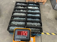 Würth 172.5 kg assorti moeren en ringen in stapelbare bak - afbeelding 6 van  13