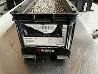 Würth 17.44kg zeskantmoer m3 in stapelbare bak - afbeelding 4 van  6