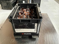 Würth 1,81kg vlakstekkerzekering bruin 7,5a in stapelbare bak - afbeelding 1 van  6