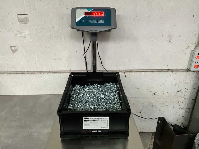 Würth 18.36 kg boorschroef 6,3 x 19 in stapelbare bak - afbeelding 2 van  5
