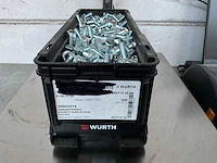 Würth 18.95 kg zeskant tapbout m10x25 in stapelbare bak - afbeelding 1 van  5
