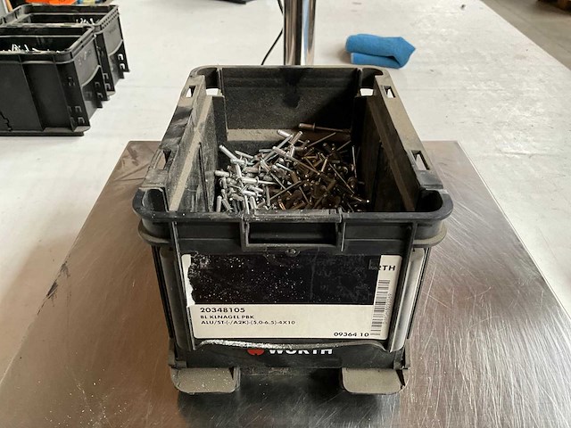 Würth 1.96kg blindklinknagel alu 5,0-6,5/4x10 in stapelbare bak - afbeelding 1 van  6