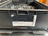 Würth 19.93kg blindklinknagel platbolkop 7,9x25 4-klb 7,9x11,1 in stapelbare bak - afbeelding 1 van  5