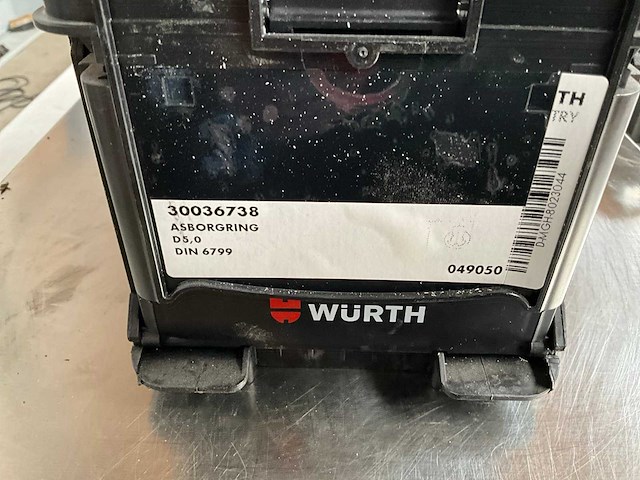 Würth 2.08kg asborgring d5,0 in stapelbare bak - afbeelding 2 van  6