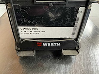 Würth 2.13kg vlakstekkerhuls rood 4,8x0,8mm in stapelbare bak - afbeelding 1 van  5