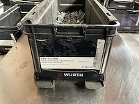 Würth 2.21kg spaanplaatschroef verzonken kop 4x30/25 in stapelbare bak - afbeelding 2 van  5
