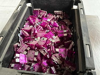Würth 2.21kg vlakstekkerzekering paars 3a in stapelbare bak - afbeelding 3 van  6