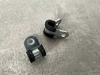 Würth 2.24 kg buis- en bevestigingsklem zwart b20mm-d10mm in stapelbare bak - afbeelding 4 van  6