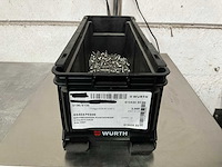 Würth 2.35 kg rvs bolverzonken plaatschroef 3,5 x 32 in stapelbare bak - afbeelding 1 van  5