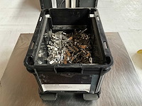 Würth 2.36kg vlakstekkerhuls 6,3x0,8 in stapelbare bak - afbeelding 2 van  6
