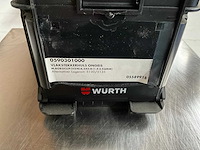 Würth 2.36kg vlakstekkerhuls 6,3x0,8 in stapelbare bak - afbeelding 3 van  6